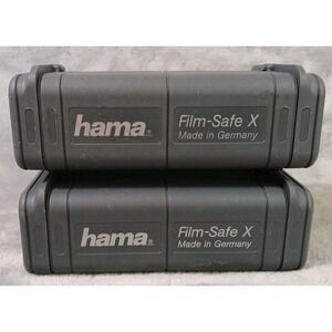 Hama Film Safe X Holder Storage Case X Ray Protector Lot Of 2 Germany